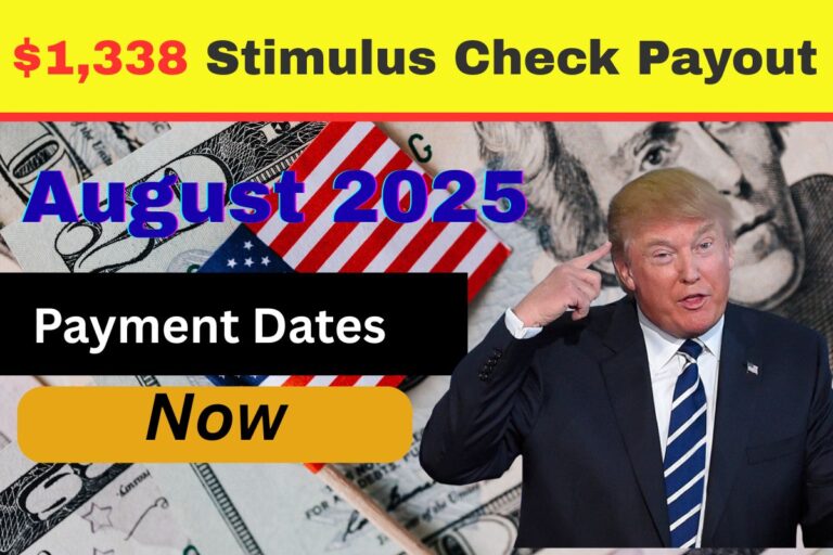 $1,338 Stimulus Check Payout