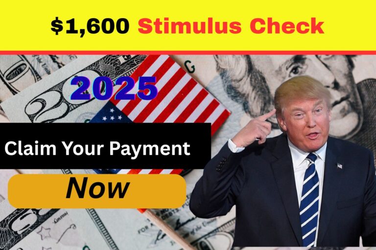 $1,600 Stimulus Checks 2025