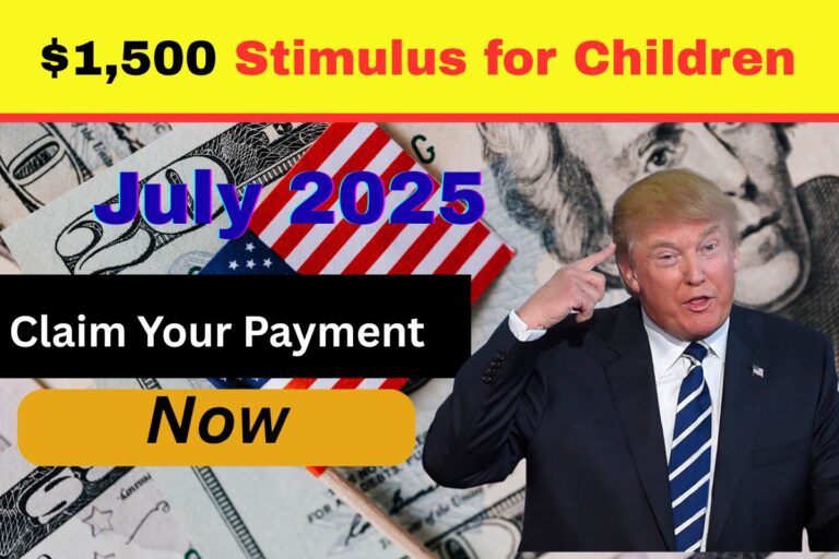 $1,500 Stimulus for Children
