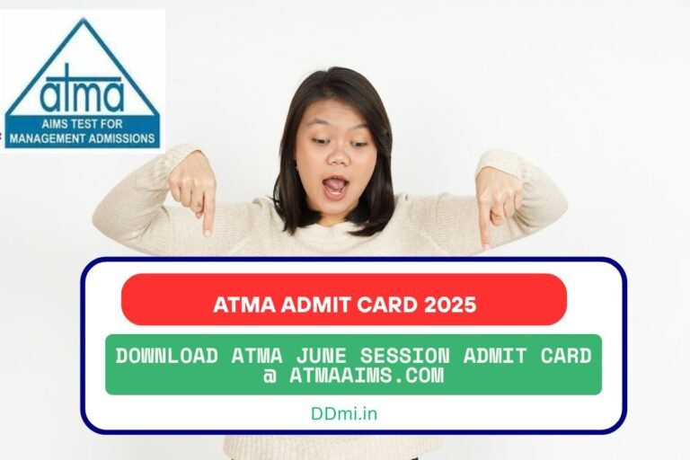 ATMA Admit Card 2025