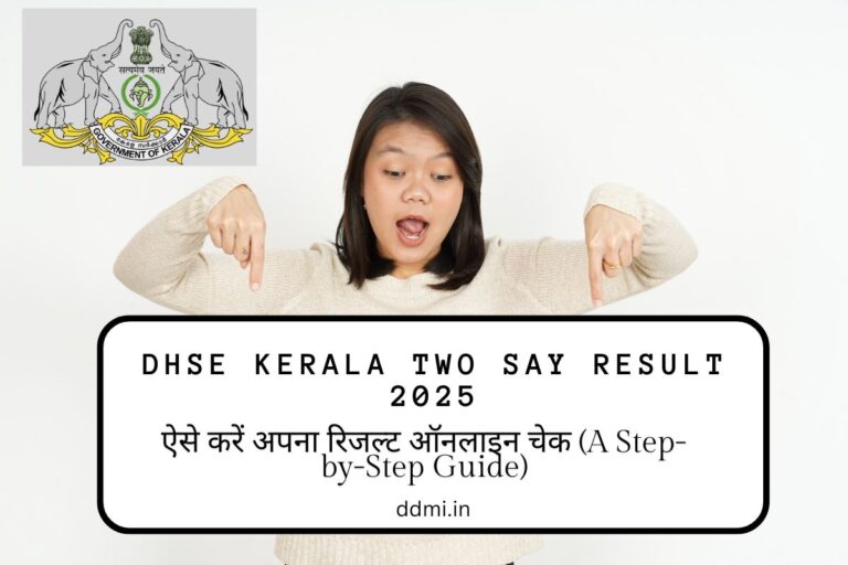 DHSE Kerala Two SAY Result 2025