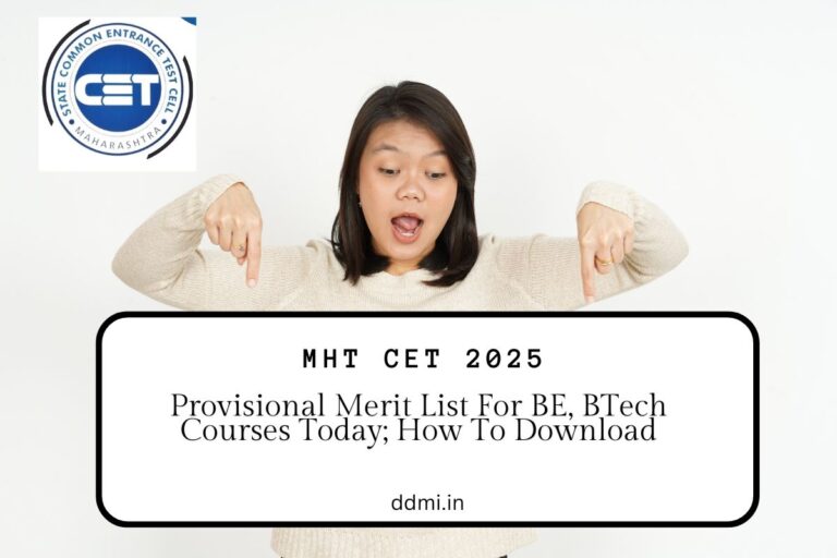 MHT CET 2025