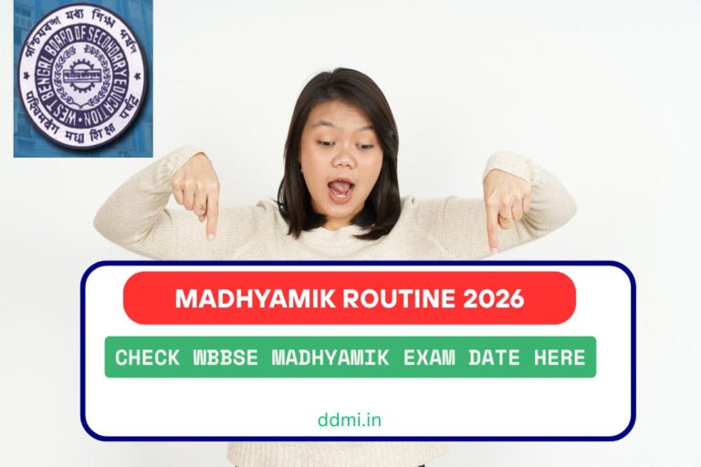 Madhyamik Routine 2026