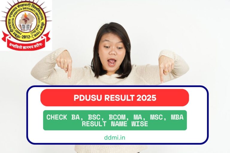 PDUSU Result 2025