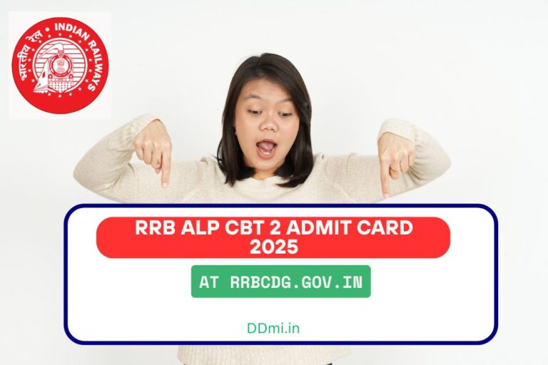 RRB ALP CBT 2 Admit Card 2025