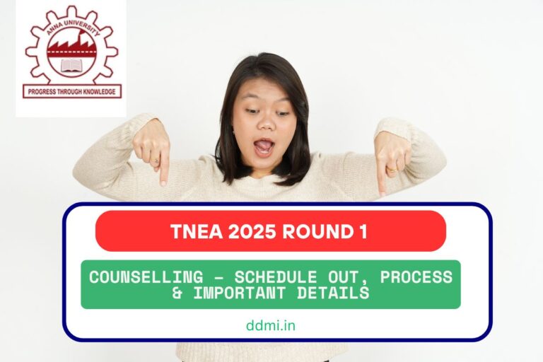 TNEA 2025 Round 1