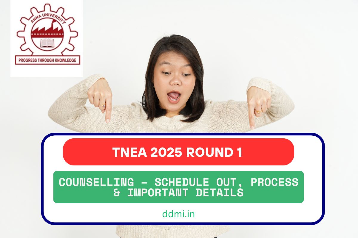 TNEA 2025 Round 1