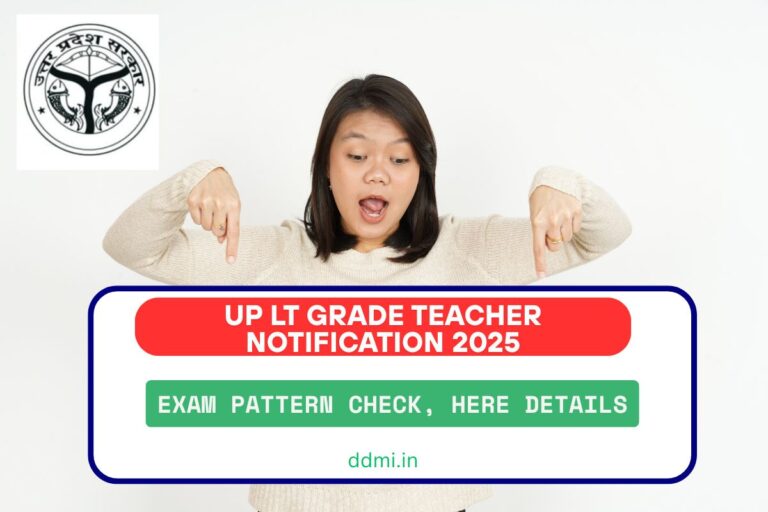 UP LT Grade Teacher Notification 2025