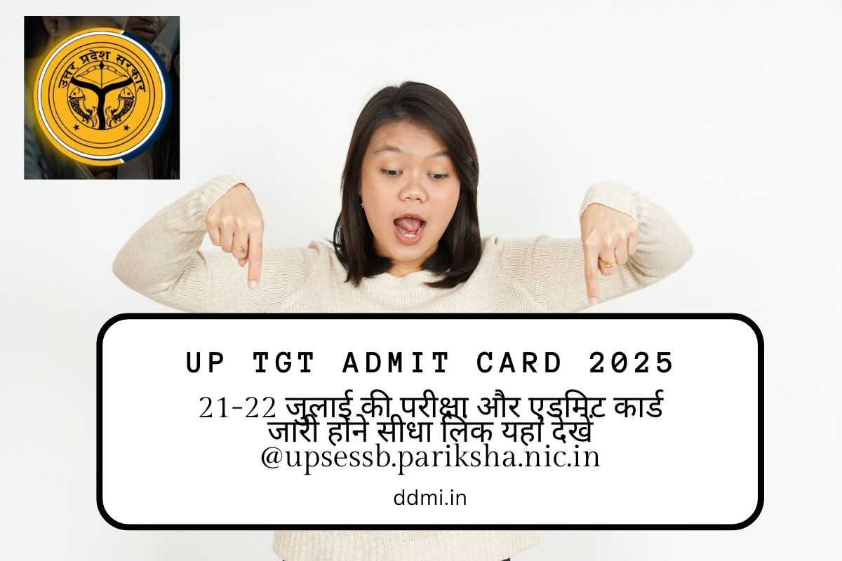 UP TGT Admit Card 2025