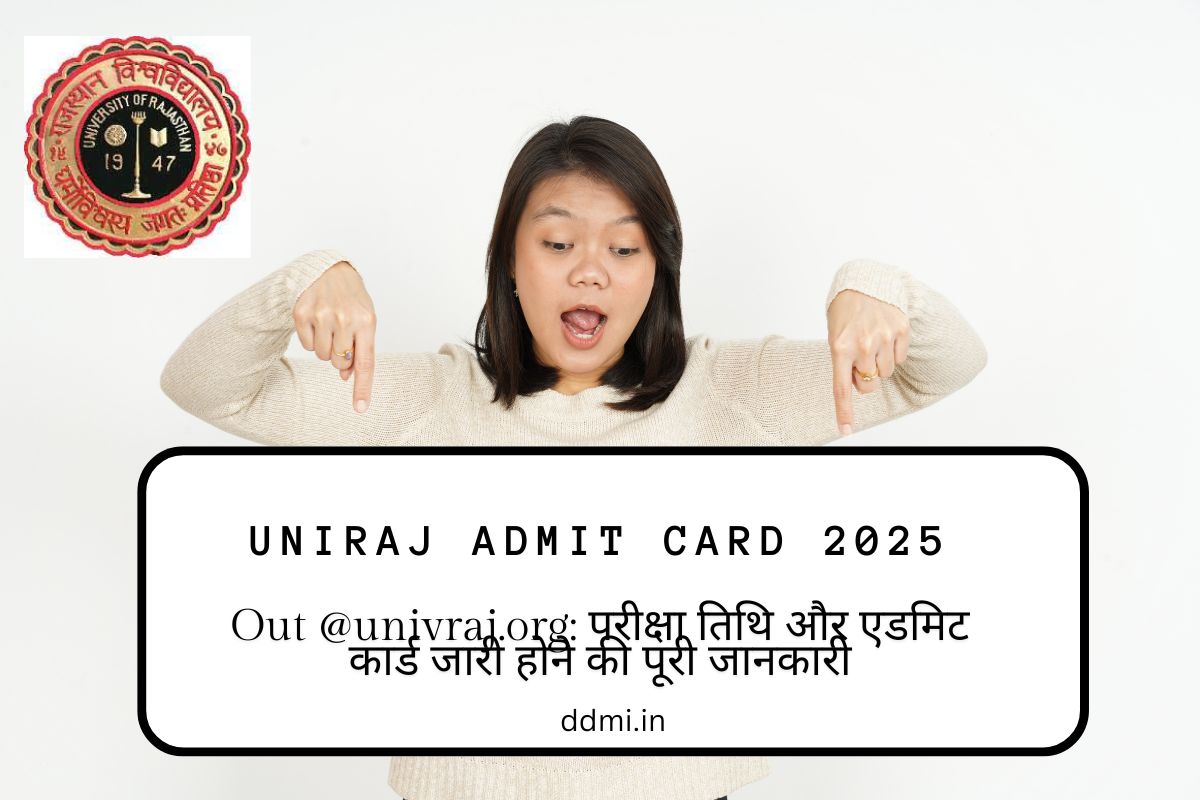 Uniraj Admit Card 2025
