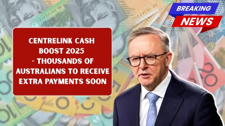 Centrelink Cash Boost 2025 – Thousands of Australians to Receive Extra Payments Soon